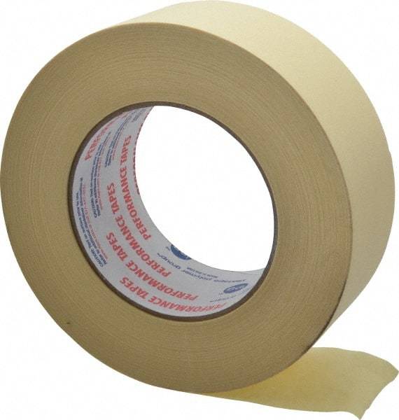 Intertape - 2" Wide x 60 Yd Long White Paper Masking Tape - Series PG21, 7.3 mil Thick, 26 In/Lb Tensile Strength - All Tool & Supply