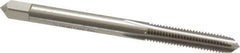 OSG - 1-3/8 - 6 UNC 3B 4 Flute Bright Finish High Speed Steel Straight Flute Standard Hand Tap - Bottoming, Right Hand Thread, 6-1/16" OAL, 3" Thread Length, H4 Limit, Oversize - Exact Industrial Supply