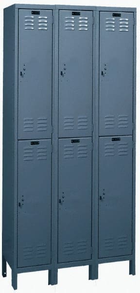 Hallowell - 6 Door, 2 Tier, ValueMax Wardrobe Lockers - All Tool & Supply