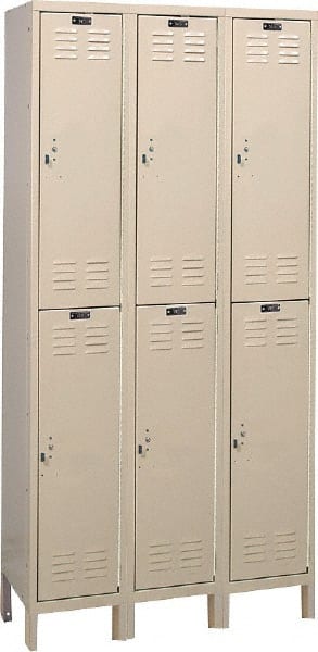 Hallowell - 6 Door, 2 Tier, ValueMax Wardrobe Lockers - All Tool & Supply