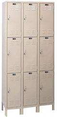 Hallowell - 9 Door, 3 Tier, ValueMax Wardrobe Lockers - All Tool & Supply