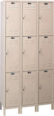 Hallowell - 9 Door, 3 Tier, ValueMax Wardrobe Lockers - All Tool & Supply