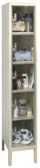 Hallowell - 5 Door, 5 Tier, Safety-View Plus Box Lockers - All Tool & Supply