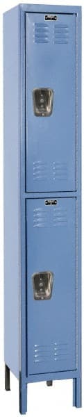 Hallowell - 2 Door, 2 Tier, Premium Wardrobe Lockers - All Tool & Supply