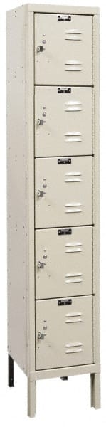 Hallowell - 5 Door, 5 Tier, Premium Box Lockers - All Tool & Supply