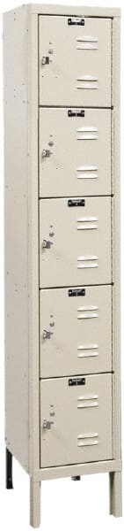 Hallowell - 5 Door, 5 Tier, Premium Box Lockers - All Tool & Supply