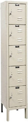 Hallowell - 5 Door, 5 Tier, Premium Box Lockers - All Tool & Supply