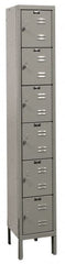 Hallowell - 6 Door, 6 Tier, Premium Box Lockers - All Tool & Supply