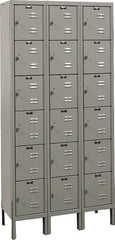 Hallowell - 18 Door, 6 Tier, Premium Box Lockers - All Tool & Supply