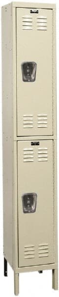 Hallowell - 2 Door, 2 Tier, Premium Wardrobe Lockers - All Tool & Supply