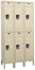 Hallowell - 6 Door, 2 Tier, Premium Wardrobe Lockers - All Tool & Supply