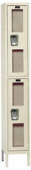 Hallowell - 2 Door, 2 Tier, Safety-View Wardrobe Lockers - All Tool & Supply