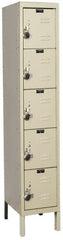 Hallowell - 5 Door, 5 Tier, Ready-Built Wardrobe & Box Lockers - All Tool & Supply