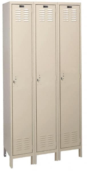 Hallowell - 3 Door, 1 Tier, ValueMax Wardrobe Lockers - All Tool & Supply