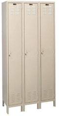 Hallowell - 3 Door, 1 Tier, ValueMax Wardrobe Lockers - All Tool & Supply