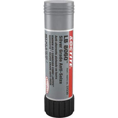 Loctite - 20 Gram Stick High Temperature Anti-Seize Lubricant - Silver Colored, -20 to 1,600°F, Silver Colored, Water Resistant - All Tool & Supply