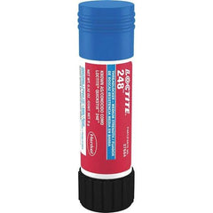 Loctite - 9 g Stick, Blue, Medium Strength Semisolid Threadlocker - Series 248, 24 hr Full Cure Time, Hand Tool, Heat Removal - All Tool & Supply