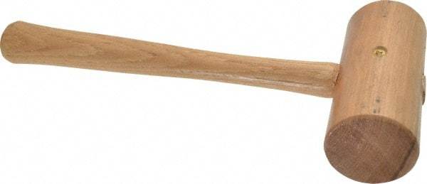 Garland - 7/8 Lb Head Wooden Mallet - 11-3/4" Long Wood Handle - All Tool & Supply