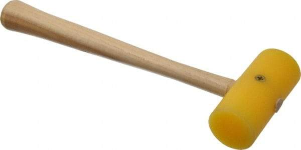 Garland - 1/4 Lb Head Plastic Mallet - 9" OAL, 9-1/4" Long Wood Handle - All Tool & Supply