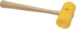 Garland - 3/8 Lb Head Plastic Mallet - 9-3/4" OAL, 10" Long Wood Handle - All Tool & Supply