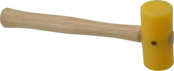 Garland - 1/2 Lb Head Plastic Mallet - 10-1/2" OAL, 12" Long Wood Handle - All Tool & Supply