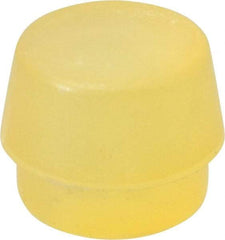 Garland - 1-1/4" Face Diam, Grade Soft, Natural Soft Face Hammer Tip - Urethane - All Tool & Supply