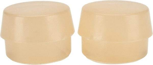 Garland - 1-3/4" Face Diam, Grade Soft, Natural Soft Face Hammer Tip - Urethane - All Tool & Supply