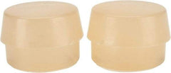 Garland - 1-3/4" Face Diam, Grade Soft, Natural Soft Face Hammer Tip - Urethane - All Tool & Supply