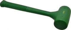 Garland - 36 oz Head 2-1/4" Face Diam Polyurethane Dead Blow Hammer - 12-3/4" OAL, Polyurethane Handle - All Tool & Supply