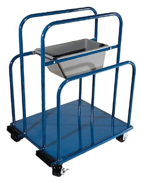 Vestil - 2,000 Lb Capacity Steel Panel Cart - Steel Deck, 26" OAW - All Tool & Supply