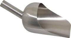 VOLLRATH - 52 oz Silver Stainless Steel Round Bottom Scoop - 5.3" Wide Bowl, 3.3" Handle Length, 12" OAL - All Tool & Supply