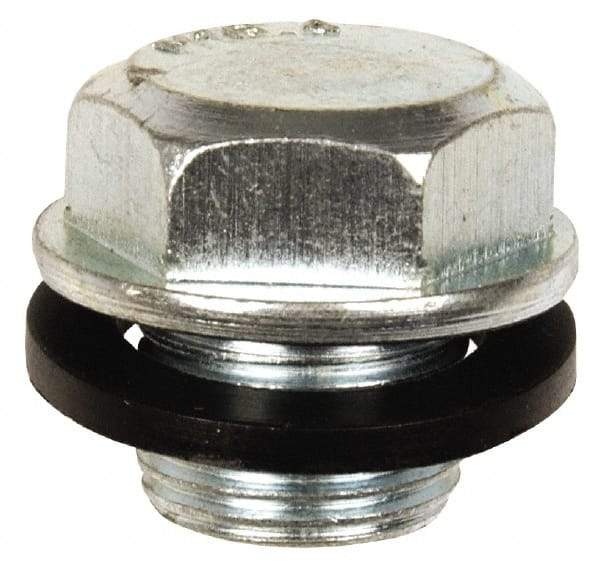 Dorman - Standard Oil Drain Plug with Gasket - M16.4x1.33 Thread, O-Ring Gasket - All Tool & Supply