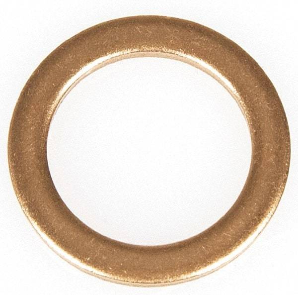 Dorman - 1/2 SAE, 1/2" ID x 3/4" OD Oil Drain Plug Gasket - 3/32" Thick, Copper - All Tool & Supply