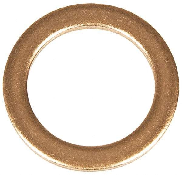 Dorman - 5/8 SO, 11/16 SAE, 11/16" ID x 1-1/16" OD Oil Drain Plug Gasket - 3/32" Thick, Copper - All Tool & Supply