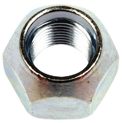 Dorman - 1/2-20 Zinc Finish Open Wheel Nut - 13/16" Hex, 5/8" OAL, 60° Seat Angle - All Tool & Supply