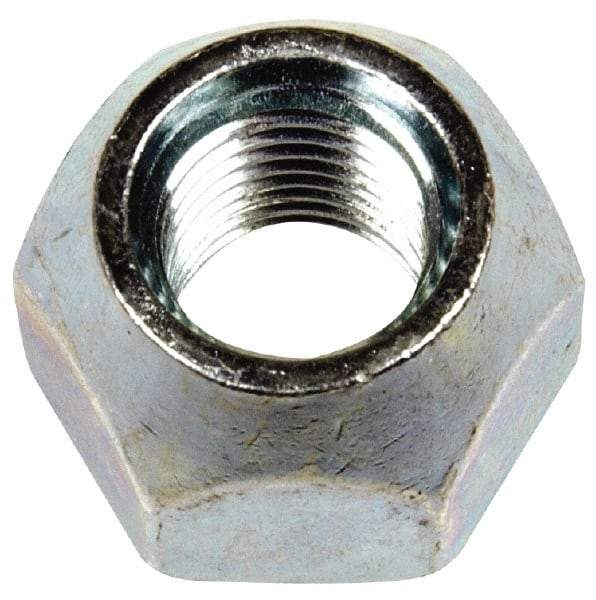 Dorman - M12-1.5 Zinc Finish Open Wheel Nut - 21mm Hex, 16mm OAL, 60° Seat Angle - All Tool & Supply