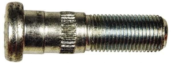 Dorman - 9/16-18 Serrated Bolt Wheel Stud - 5/8" Knurl, 2-1/8" OAL, 29/32" Shoulder Length - All Tool & Supply