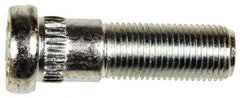 Dorman - 1/2-20 Serrated Bolt Wheel Stud - 0.568" Knurl, 1-11/16" OAL, 5/8" Shoulder Length - All Tool & Supply