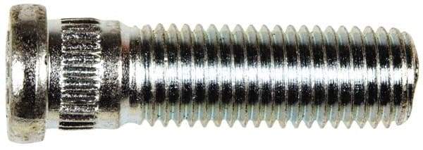 Dorman - M12-1.5 Serrated Bolt Wheel Stud - 12.73mm Knurl, 41.5mm OAL, 8mm Shoulder Length - All Tool & Supply