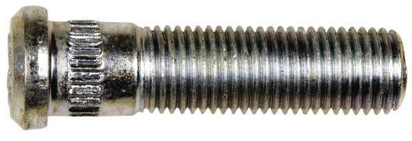 Dorman - 7/16-20 Serrated Bolt Wheel Stud - 0.475" Knurl, 1-3/4" OAL, 27/64" Shoulder Length - All Tool & Supply