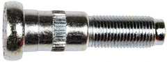 Dorman - 1/2-20 Serrated Bolt Wheel Stud - 5/8" Knurl, 2-1/4" OAL, 15/16" Shoulder Length - All Tool & Supply