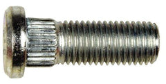 Dorman - M12-1.5 Serrated Bolt Wheel Stud - 12.95mm Knurl, 36mm OAL, 8mm Shoulder Length - All Tool & Supply