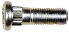 Dorman - M12-1.5 Serrated Bolt Wheel Stud - 12.9mm Knurl, 37.5mm OAL, 13mm Shoulder Length - All Tool & Supply