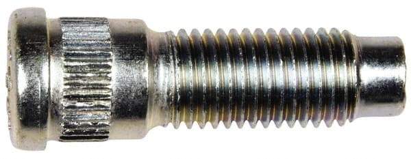 Dorman - M12-1.5 Serrated Bolt Wheel Stud - 14.45mm Knurl, 42mm OAL, 11.5mm Shoulder Length - All Tool & Supply