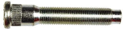 Dorman - 9/16-18 Serrated Bolt Wheel Stud - 0.677" Knurl, 3-9/32" OAL, 15/16" Shoulder Length - All Tool & Supply