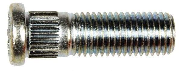 Dorman - M12-1.5 Serrated Bolt Wheel Stud - 12.5mm Knurl, 39.5mm OAL, 11.5mm Shoulder Length - All Tool & Supply