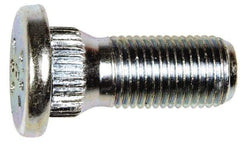 Dorman - M12-1.25 Serrated Bolt Wheel Stud - 14.27mm Knurl, 30.5mm OAL, 6mm Shoulder Length - All Tool & Supply