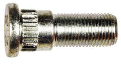 Dorman - 1/2-20 Serrated Bolt Wheel Stud - 0.618" Knurl, 1-15/32" OAL, 31/64" Shoulder Length - All Tool & Supply