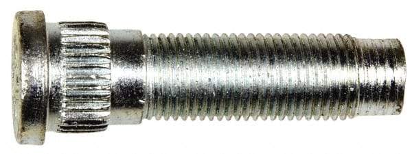 Dorman - 1/2-20 Serrated Bolt Wheel Stud - 0.615" Knurl, 1-31/32" OAL, 17/32" Shoulder Length - All Tool & Supply