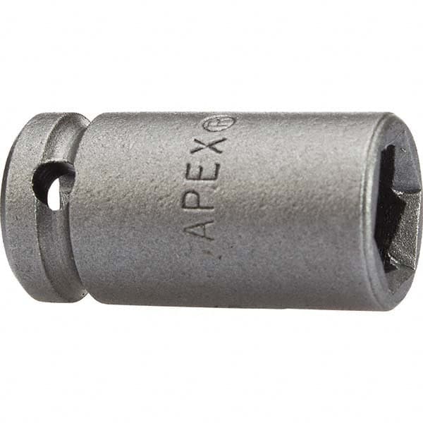 Apex - Impact Sockets Drive Size (Inch): 1/4 Size (Inch): 1/2 - All Tool & Supply